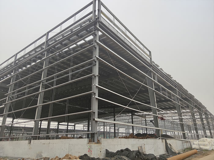 桂平钢结构厂房网架工程